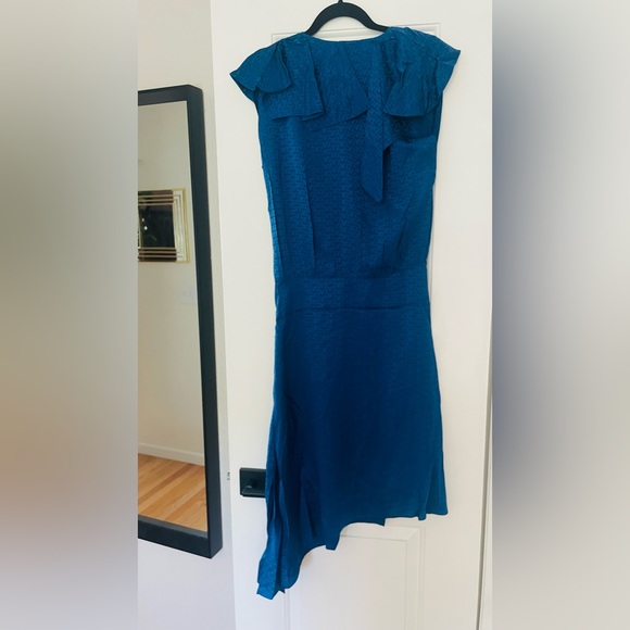 NWT Zadig & Voltaire Racky Jac Silk Midi Dress - Picture 13 of 15